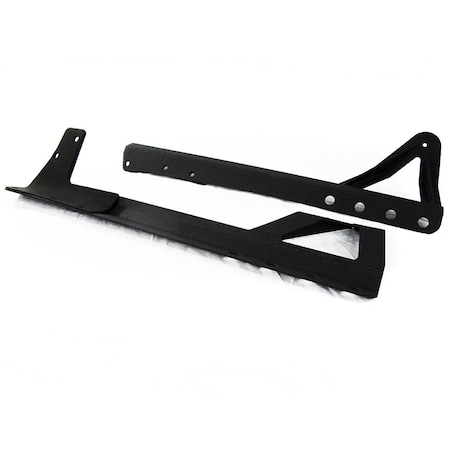 Race Sport 07-17 Jeep Wrangler Jk 50In Light Bar Window Pillar Brackets (Pair) Pr RS-NR-L19-1